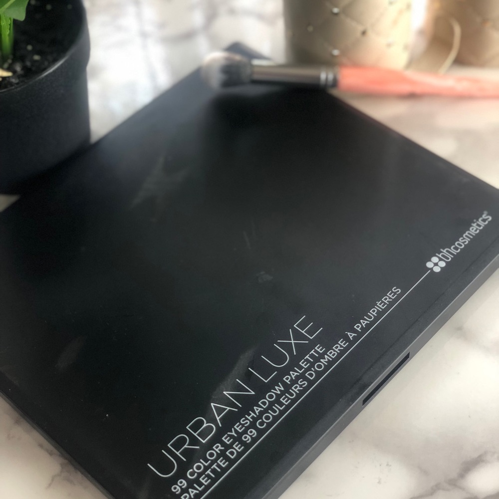 Urban luxe makeup palette. Only swatched